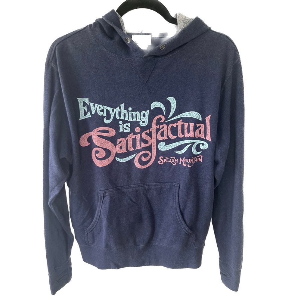 Disney Parks Splash Mountain Everything Is Satisfactual Collectors Sweatshirt S